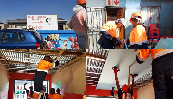 Higher than the ceiling!