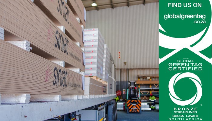 Siniat plasterboards receive green stamp of approval